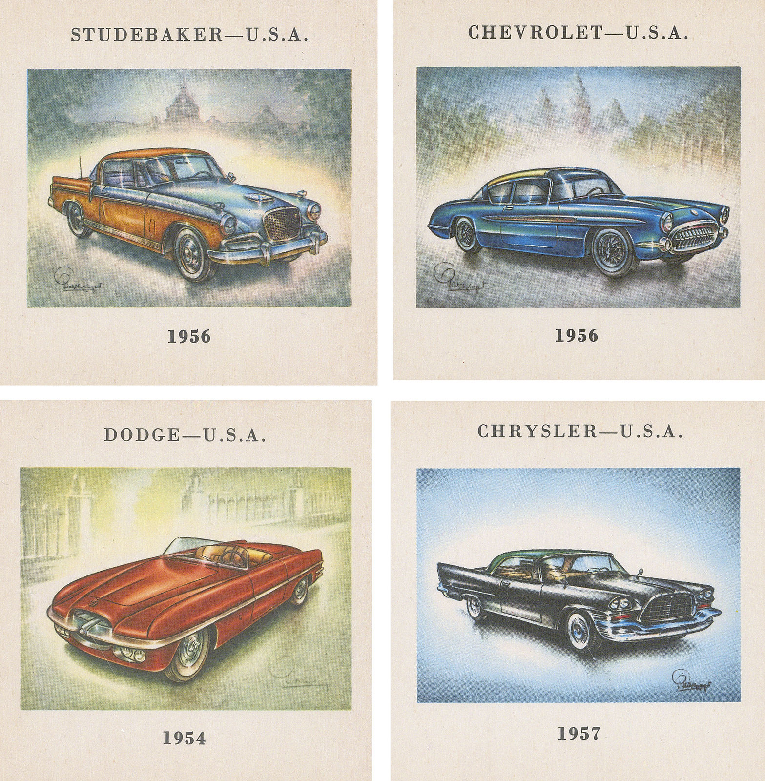 Anonymous, Automobiles - American cars, 1960 c.
