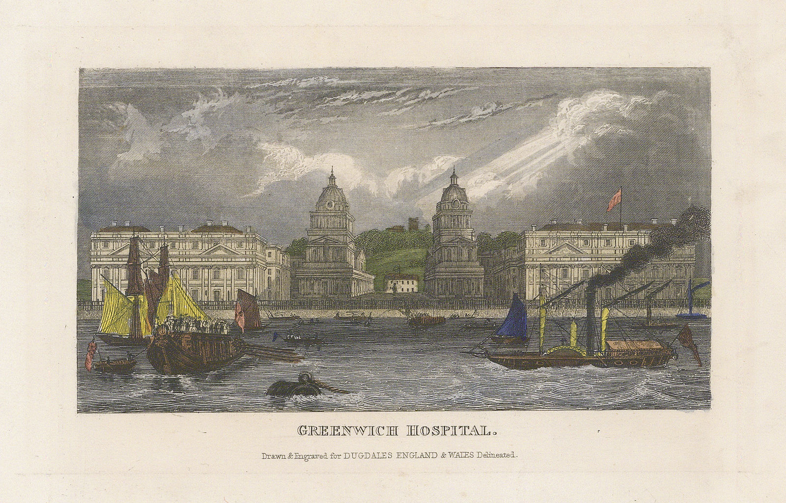 Thomas Dugdale, London - Greenwich Hospital, 1829