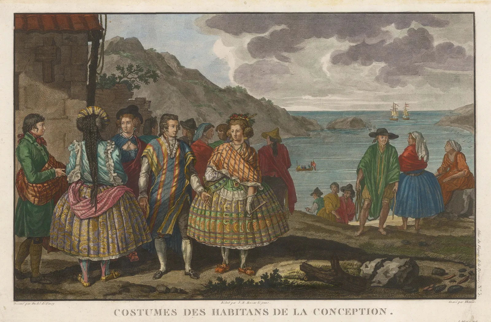 Count Jean-Francois de la Perouse, Chile - Concepcion, 1798