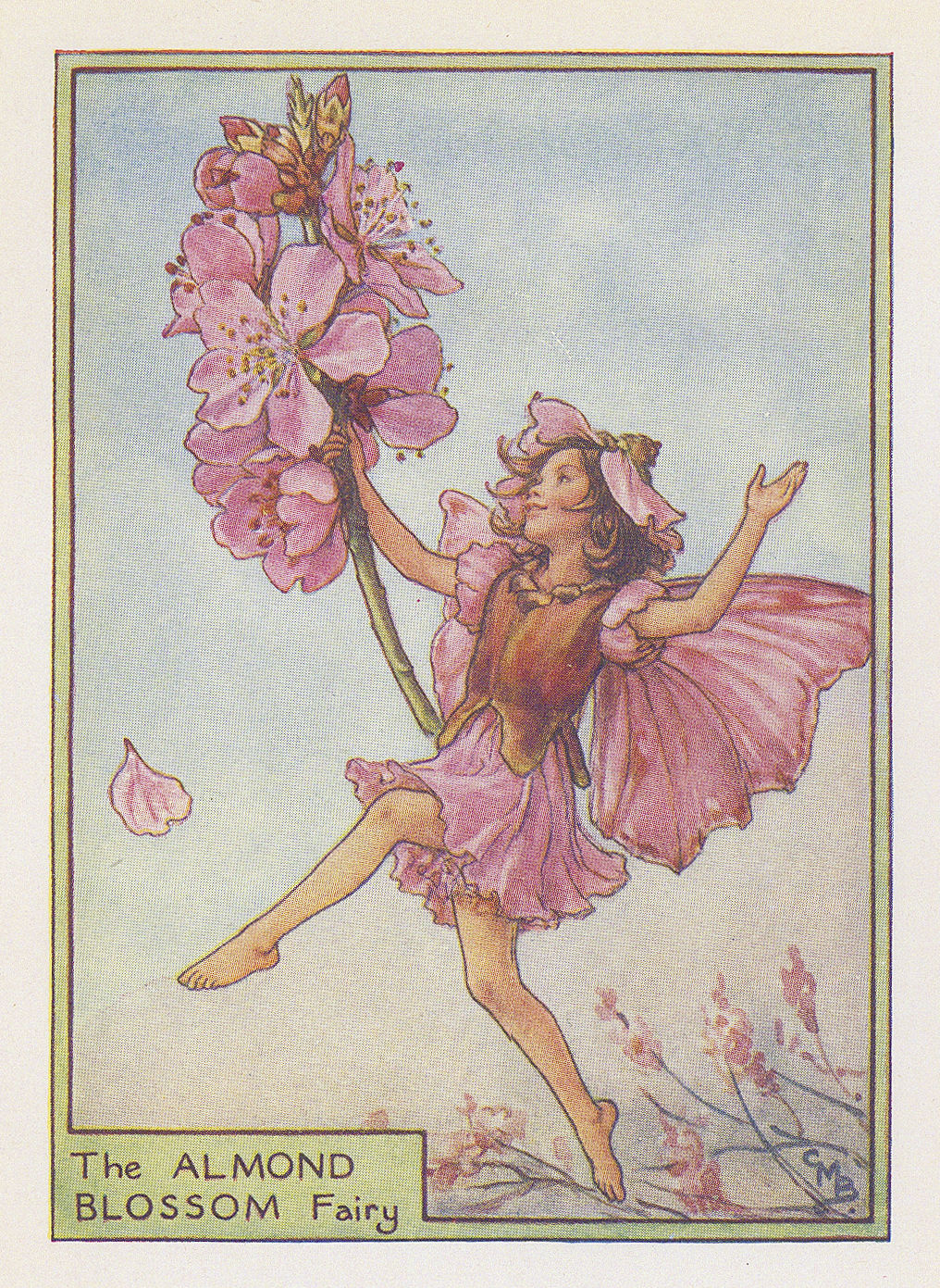 Cicely Mary Barker, Fairies - Almond Blossom Fairy, 1940
