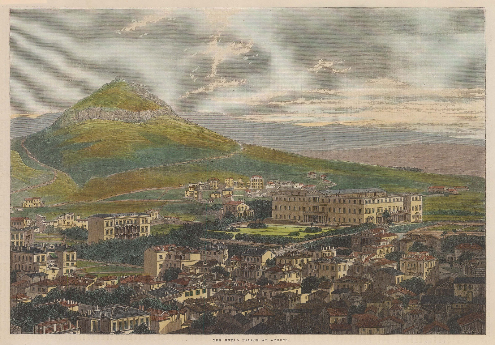 Illustrated London News (ILN), Greece - Athens, Royal Palace of Athens, 1863