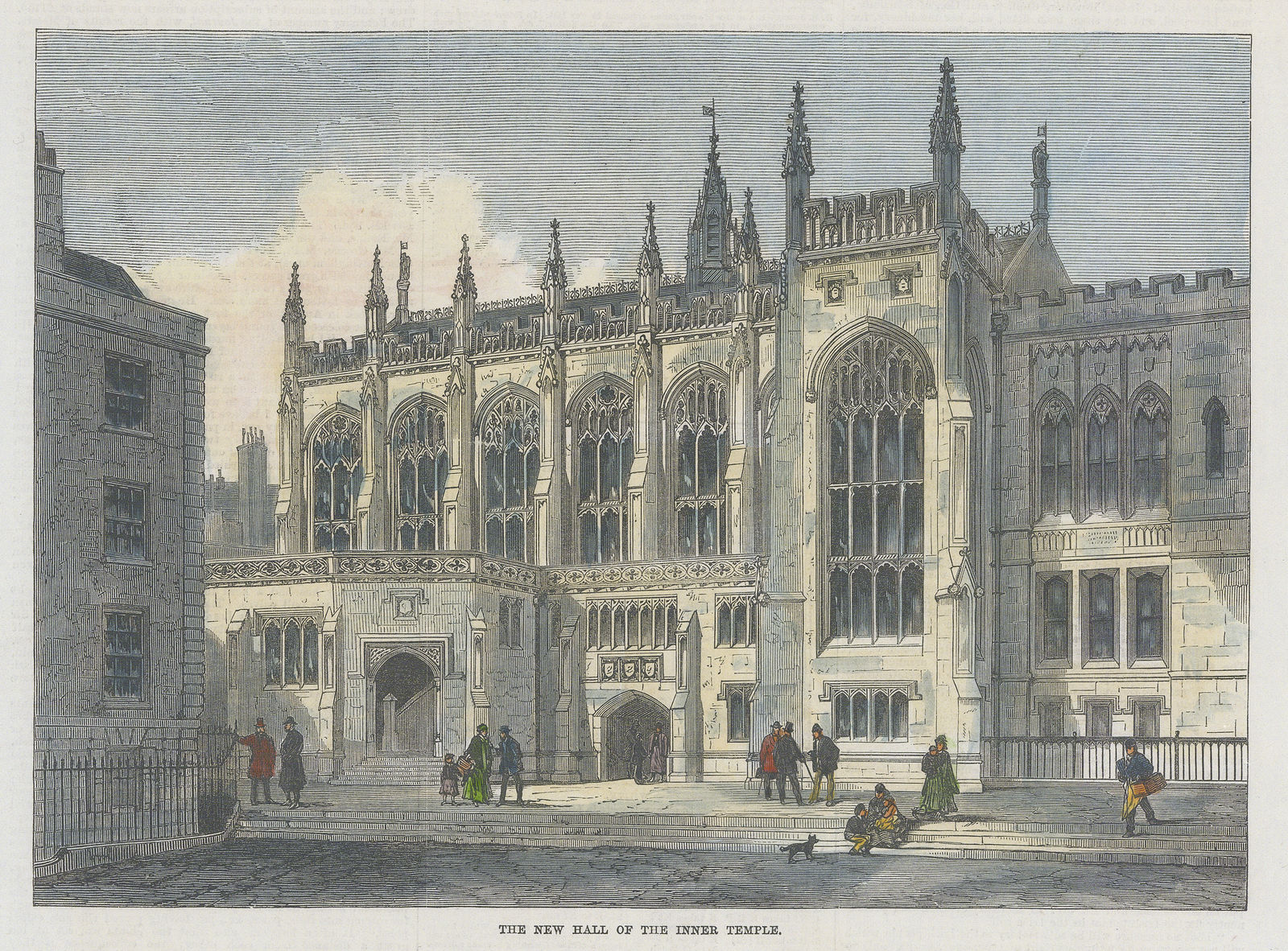 Illustrated London News (ILN), London - Inner Temple, 1870