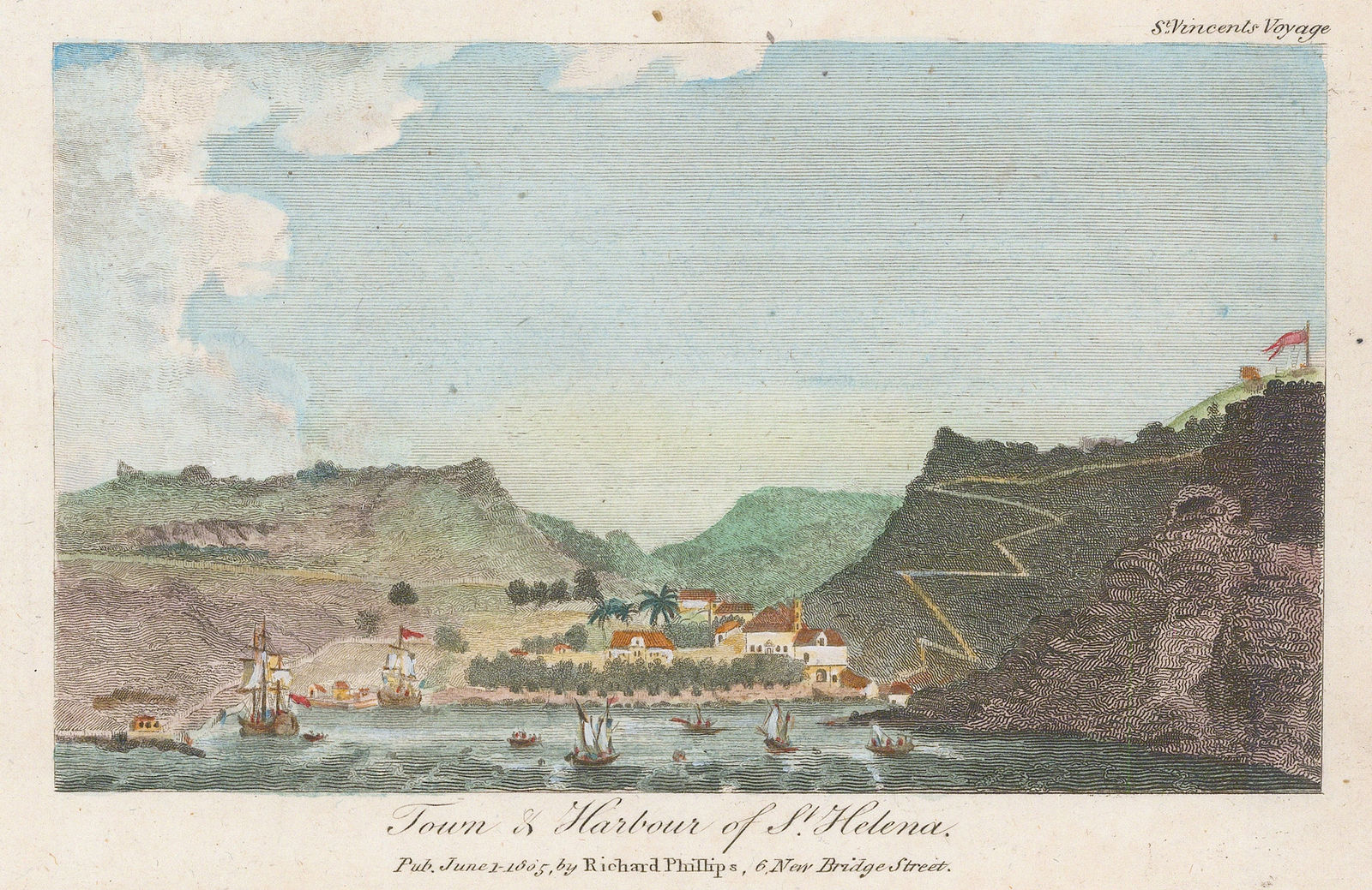 Richard Phillips, St Helena - Jamestown, 1804