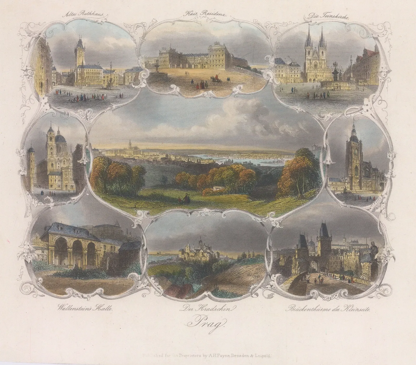 Albert Henry Payne, Czech Republic - Prague, 1838