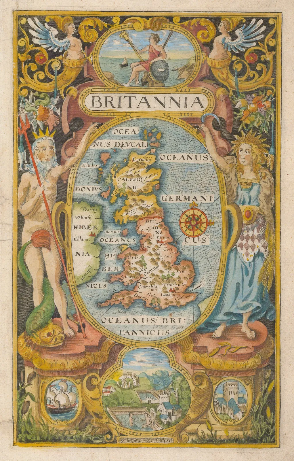 William Hole, Britannia, 1607