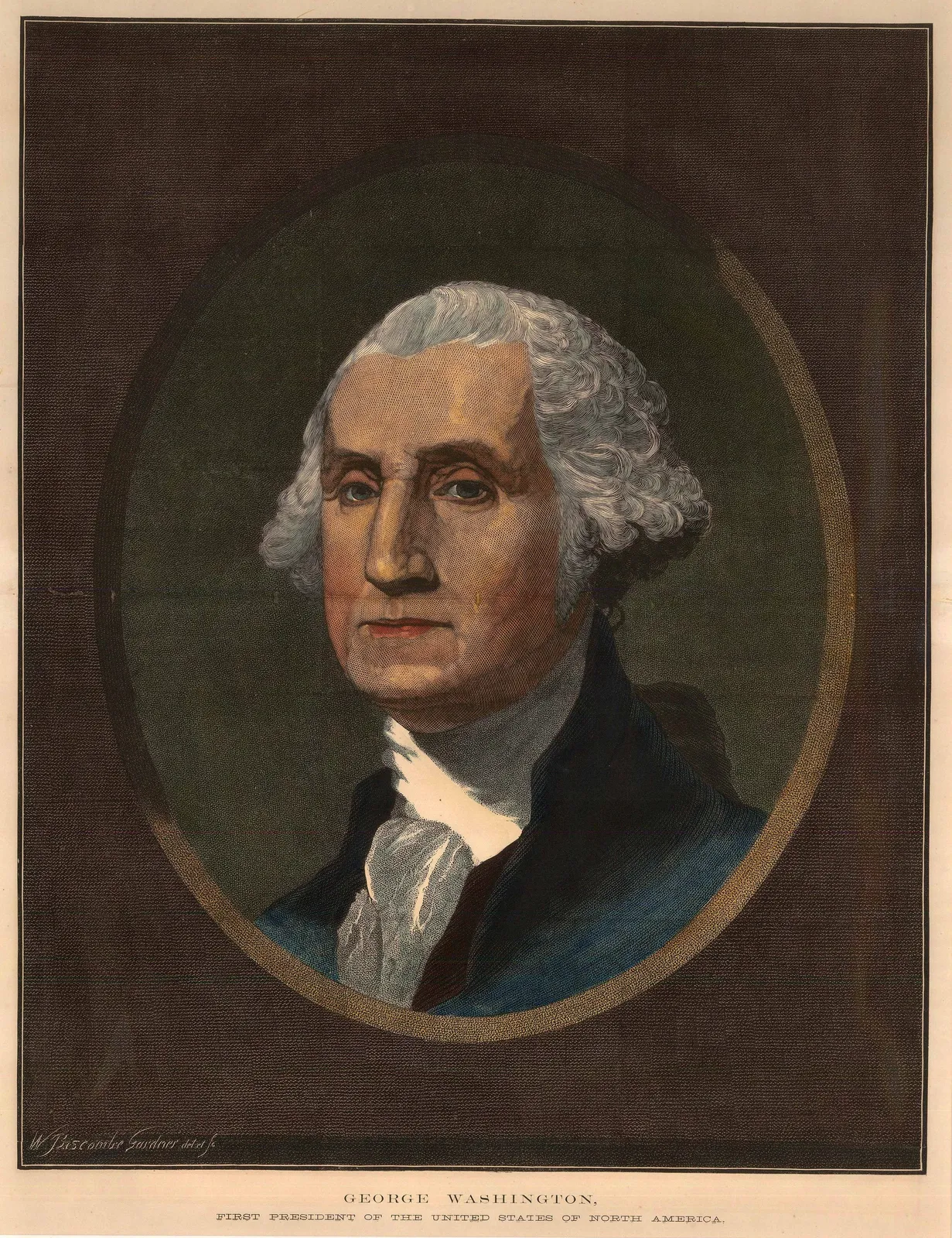 Illustrated London News (ILN), Portrait - George Washington, 1876