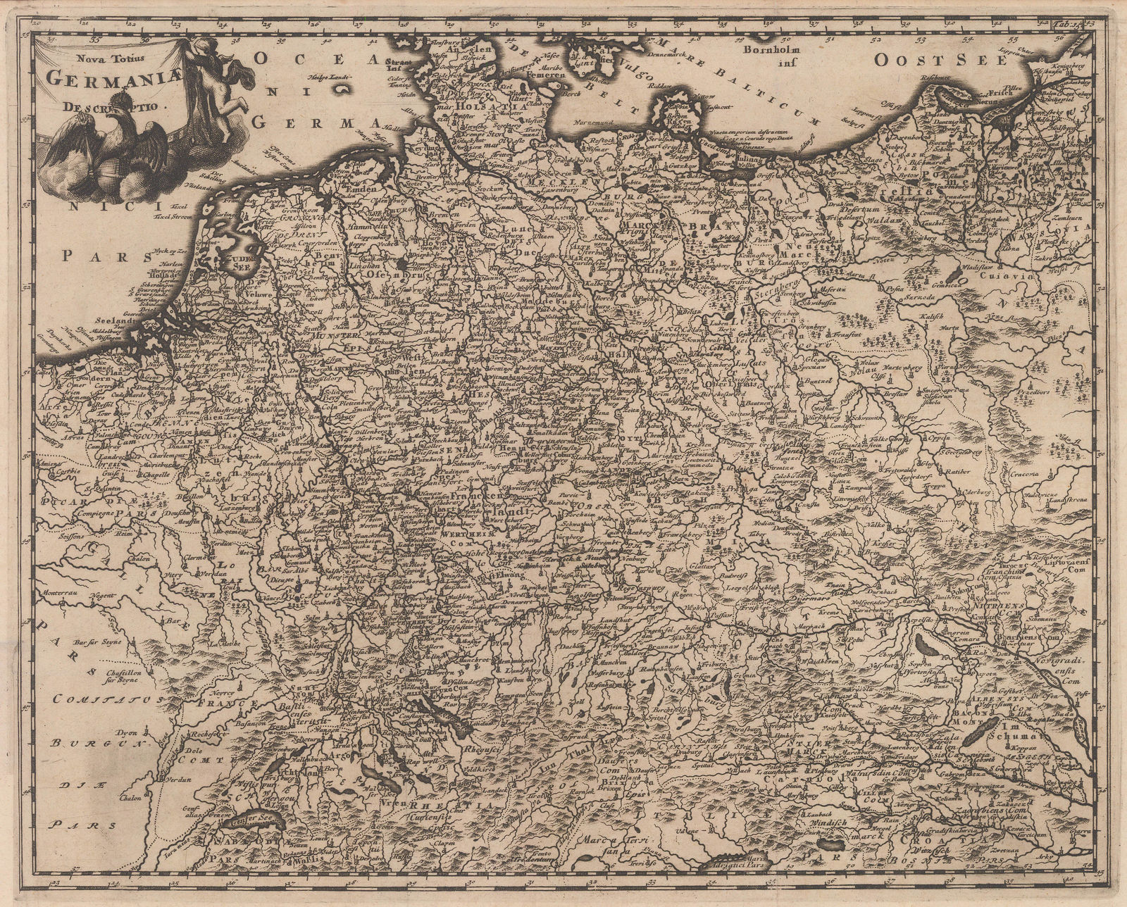 Philipp Cluver, Germany and the Holy Roman Empire, 1697