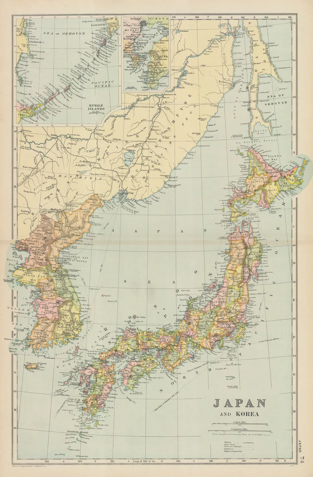 George W. Bacon, Japan and Korea, 1905 c
