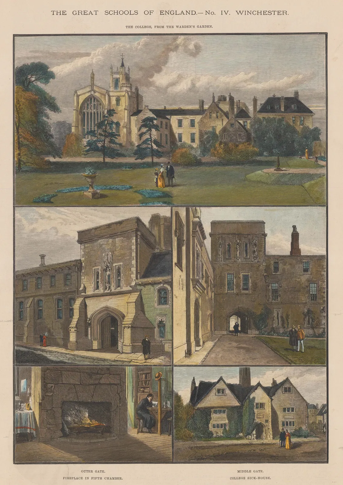 Illustrated London News (ILN), Winchester College, 1891