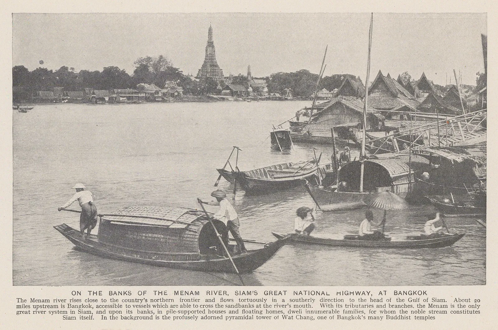 Anonymous, Thailand - Menam River, 1920c.