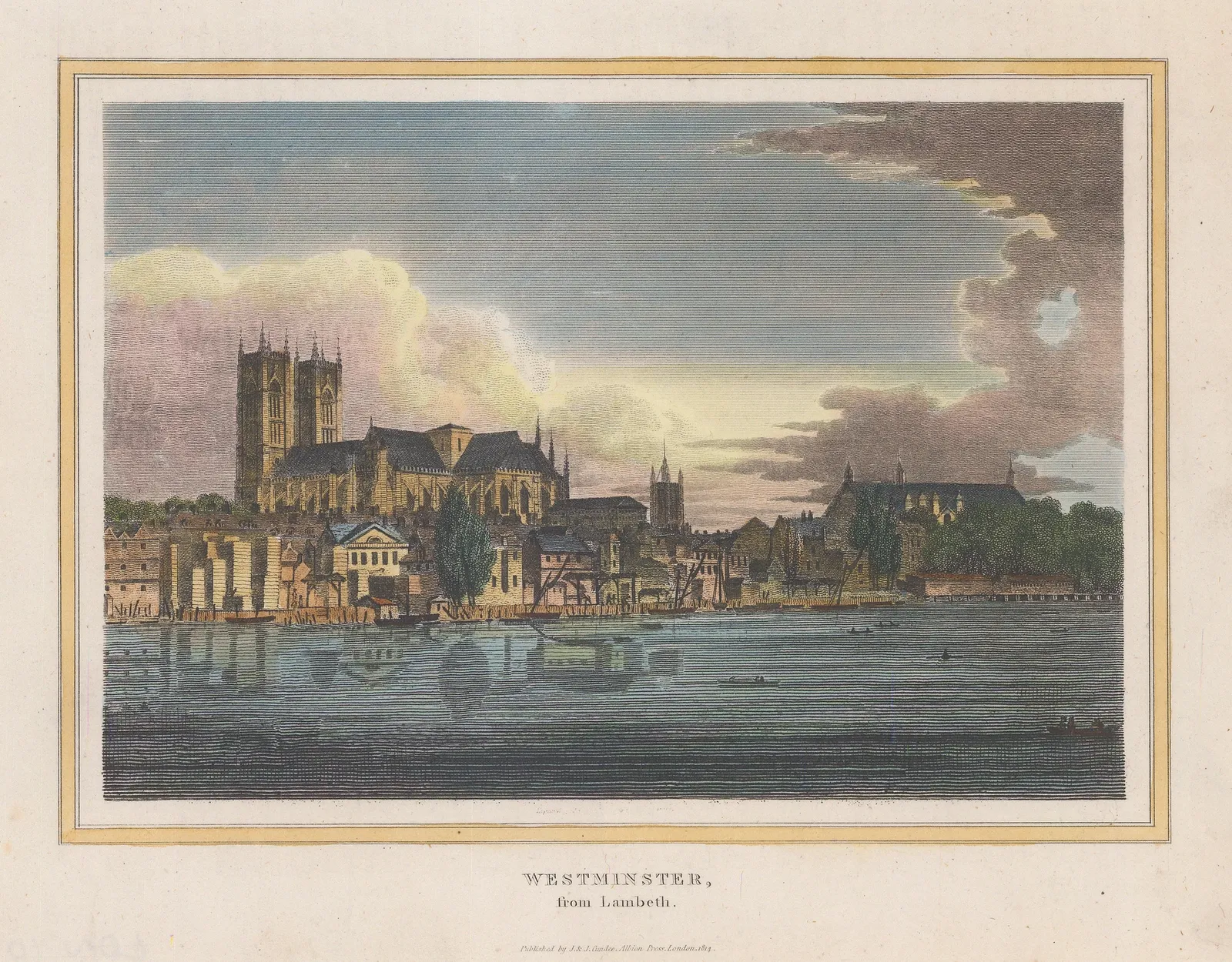 John Storer, London - Westminster, 1814