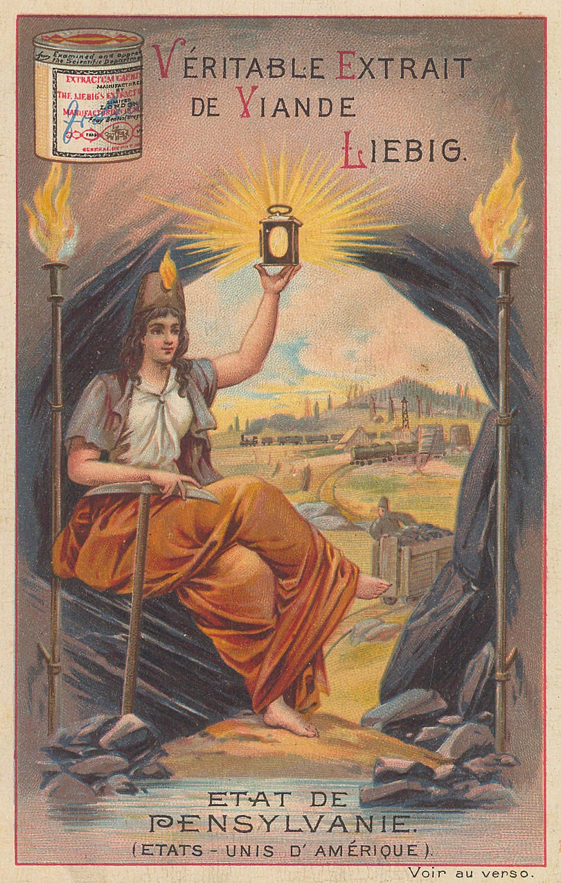 Liebig's Extract, Pennsylvania - Tradecard, 1900 c.