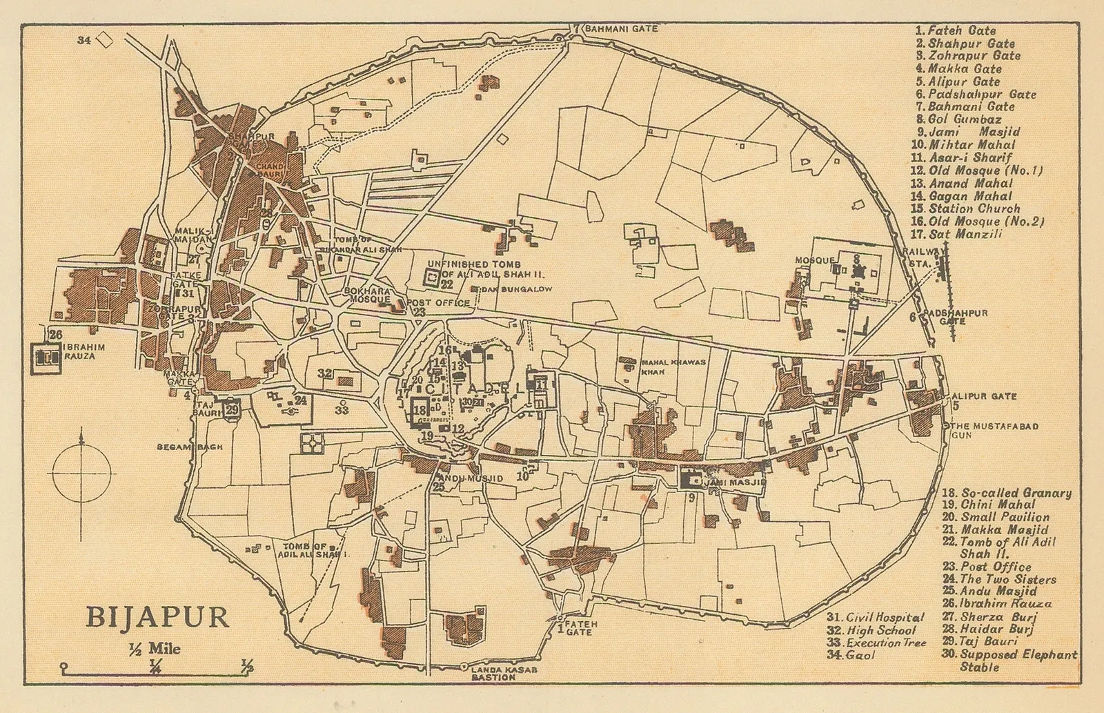 John Murray, Vijayapura (Bijarpur), 1933