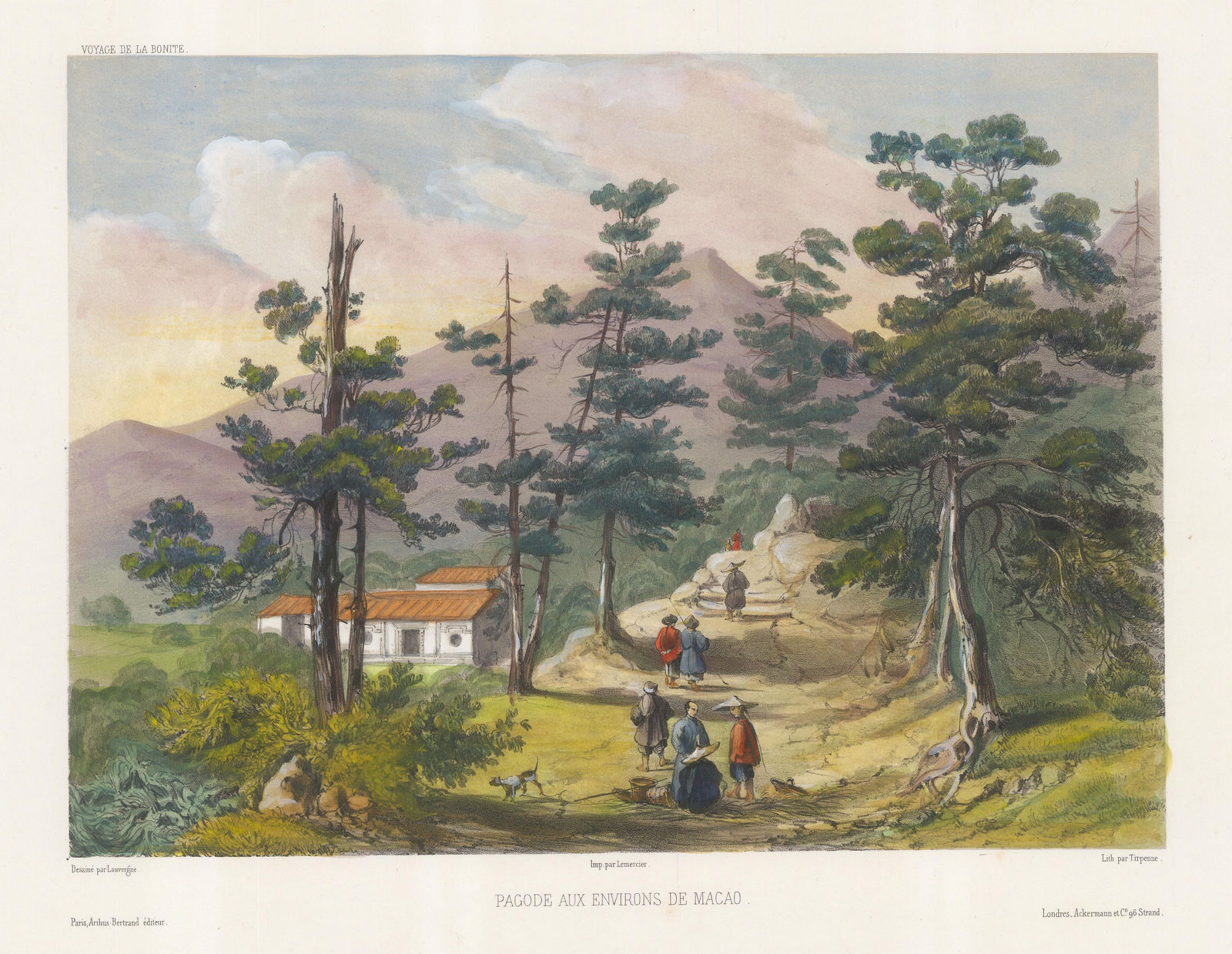 Auguste-Nicolas Vaillant, China - Macao, 1850 c.