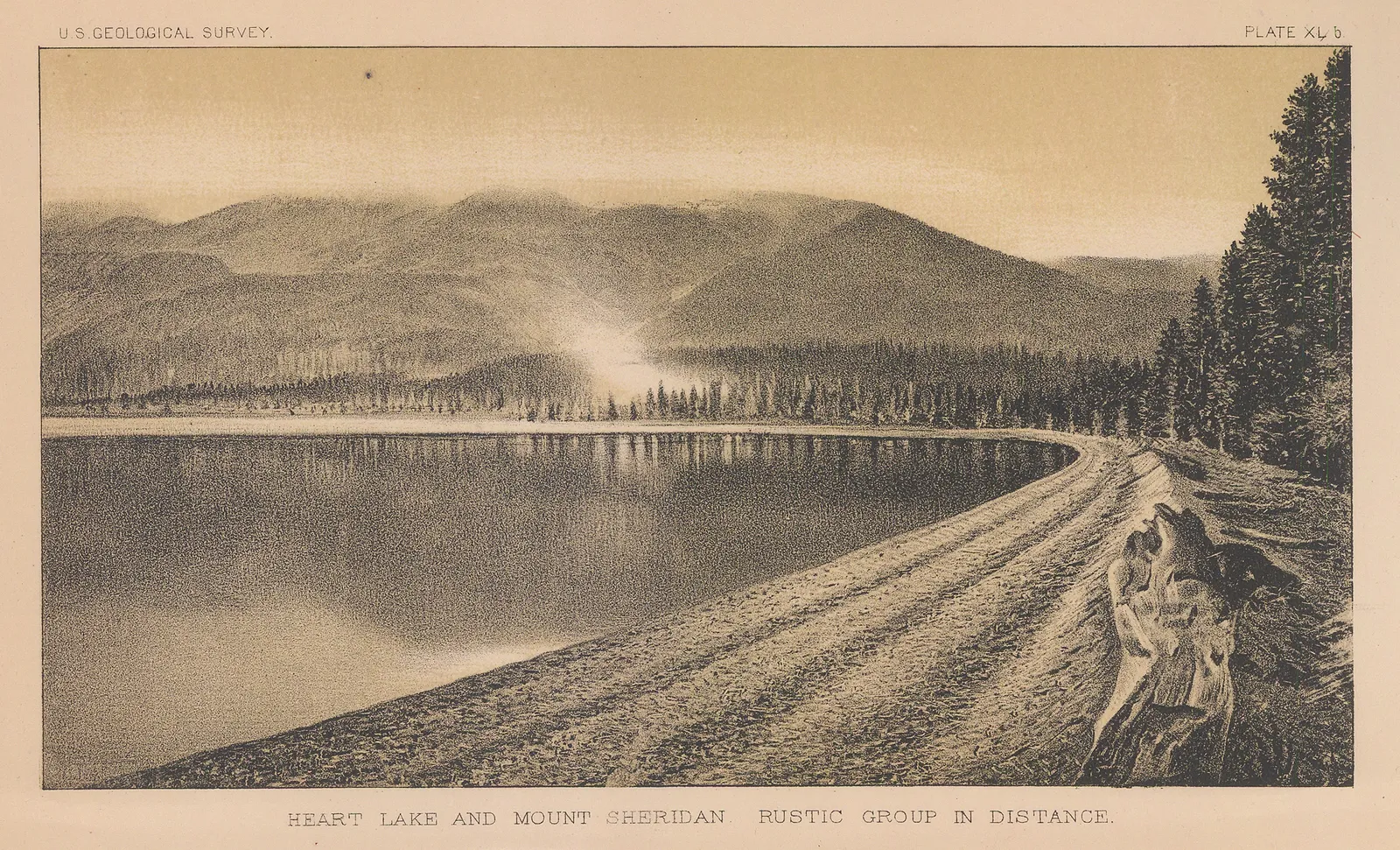 United States Geological Survey (USGS), Wyoming - Yellowstone Park, 1883