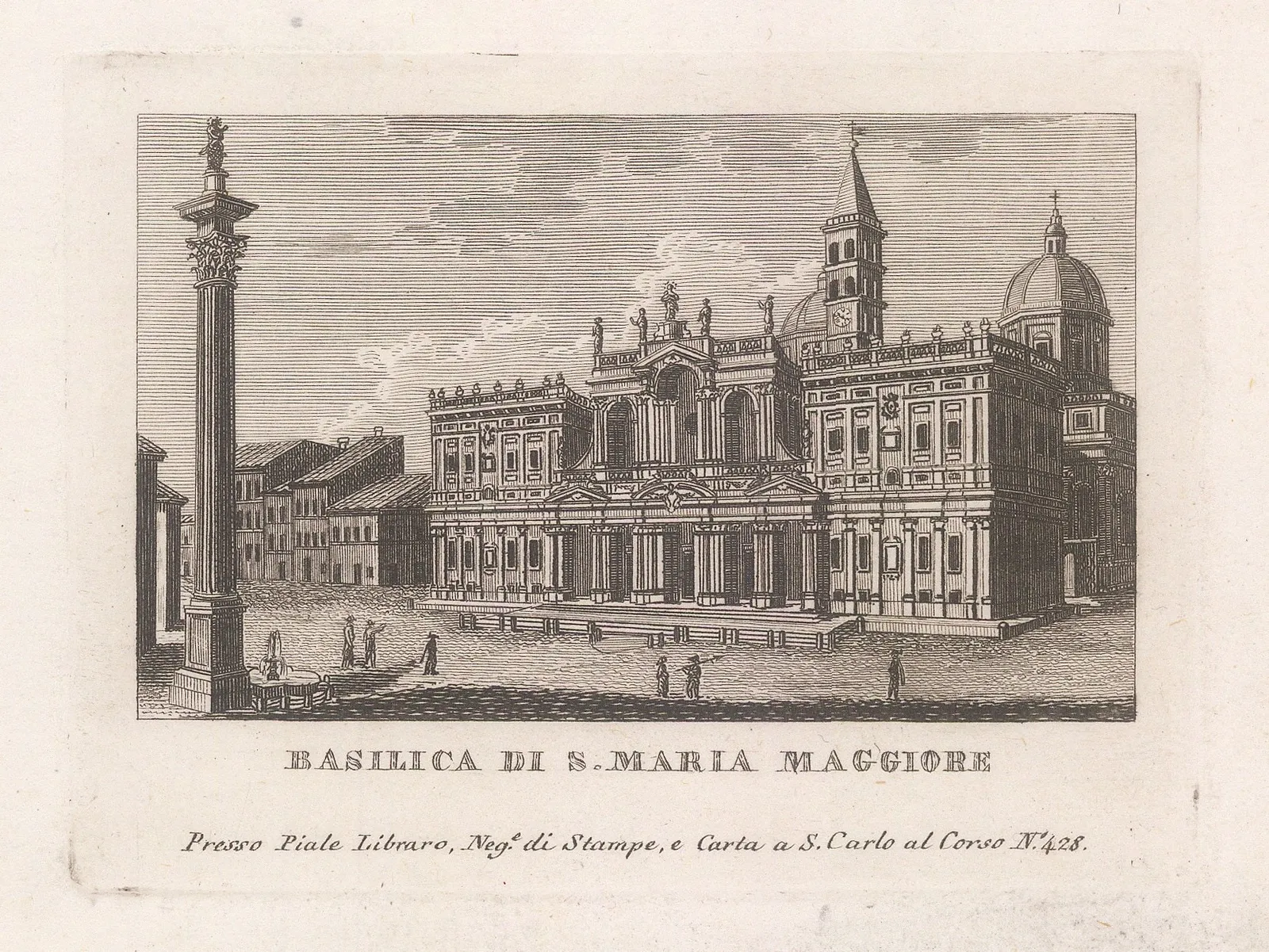 Pietro Piale, Italy - Rome, Basilica di San Maria Maggiore, 1839