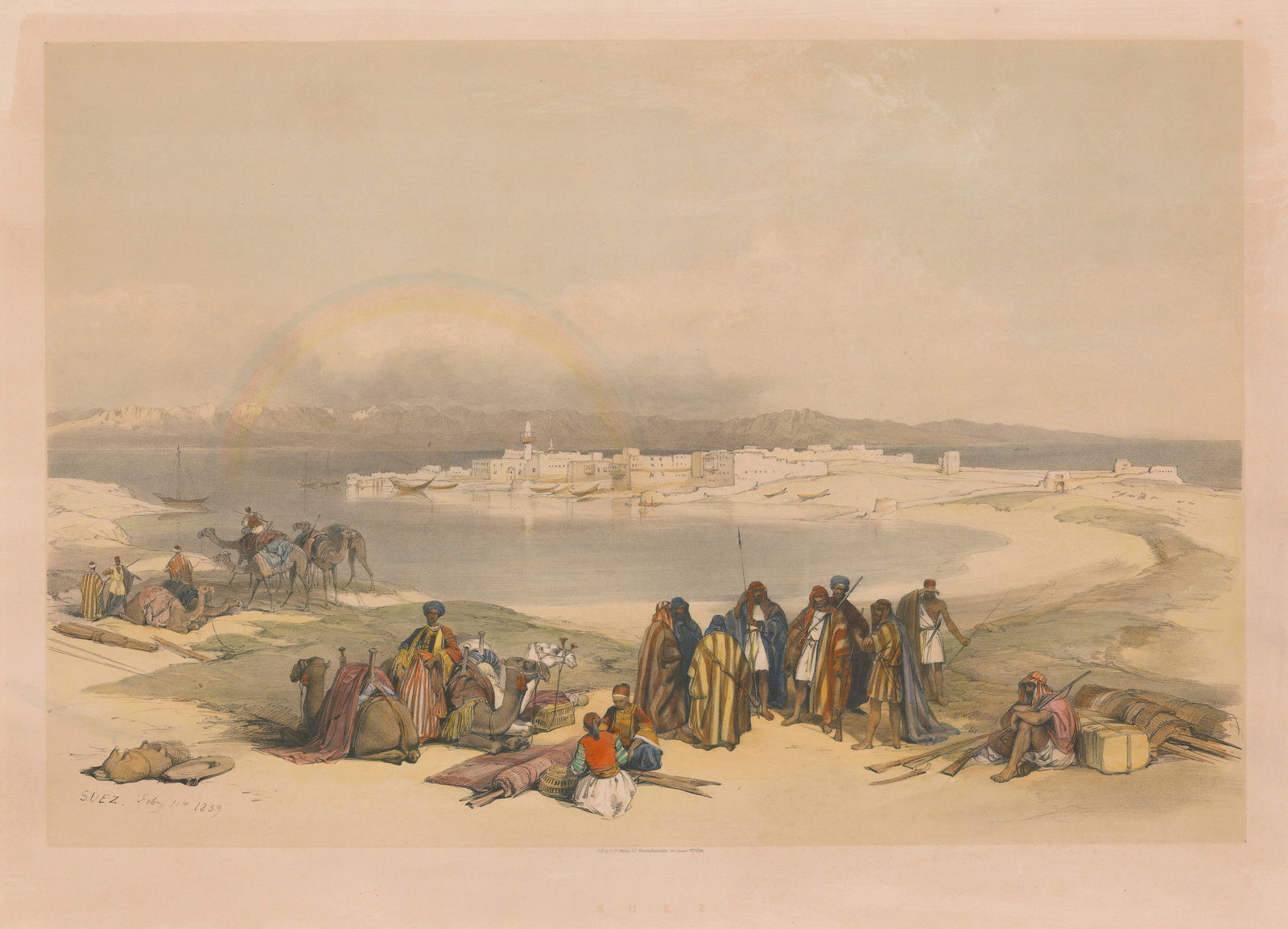 David Roberts, Egypt - Suez, 1843