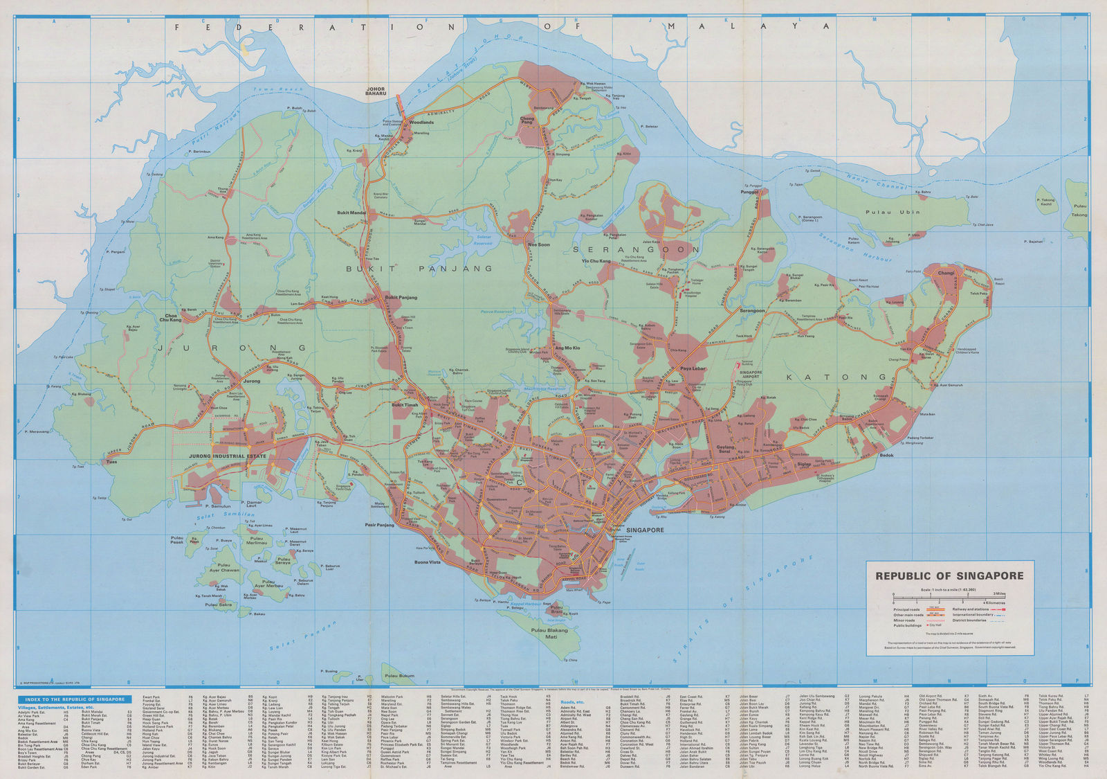 Beric Press Ltd., Republic of Singapore, 1969 c.