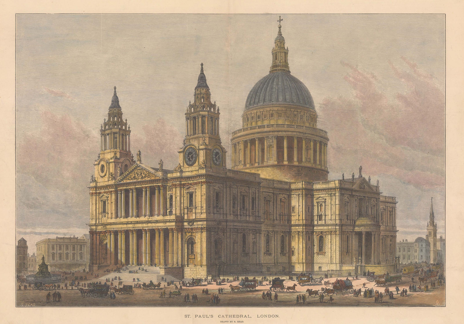 Illustrated London News (ILN), London - St. Paul's Cathedral, 1883