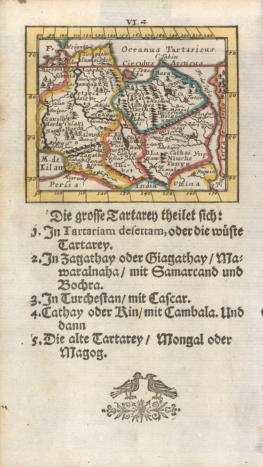 Johann Ulrich Muller, Central Asia & Siberia, 1692