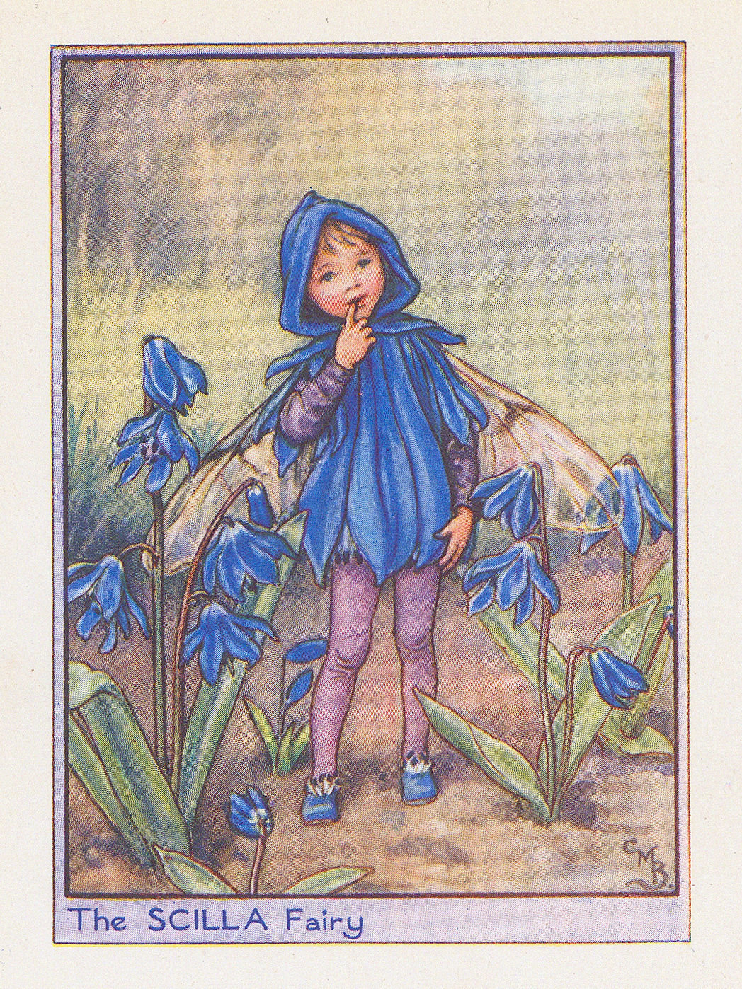 Cicely Mary Barker, Fairies - Scilla Fairy, 1944