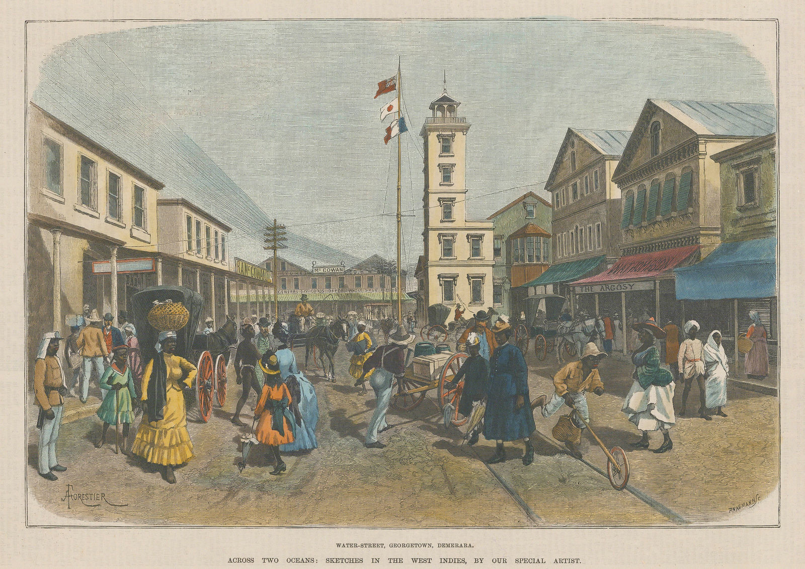 Illustrated London News (ILN), Guyana - Demerara, 1888