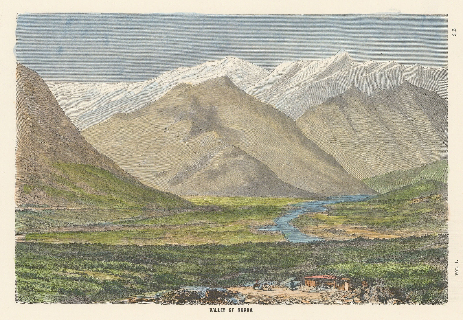 William Collins, Azerbaijan - Nukha Valley, 1870 c.