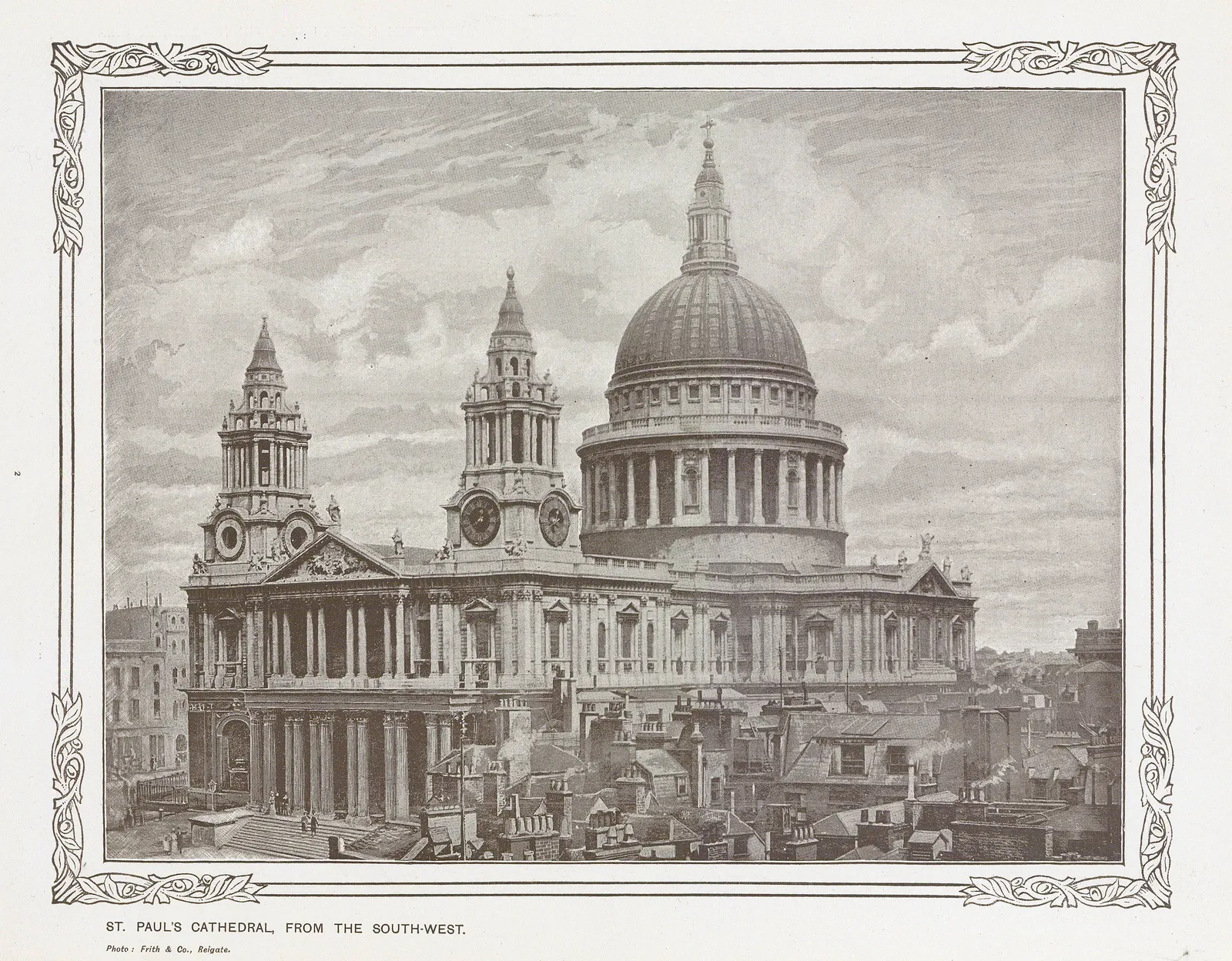 Cassell & Co., London - St Paul's Cathedral, 1906