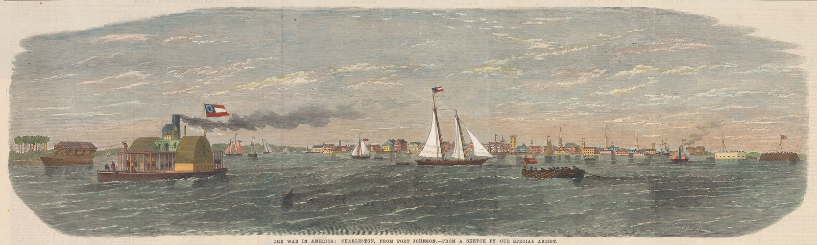 Illustrated London News (ILN), South Carolina - Charleston, 1863