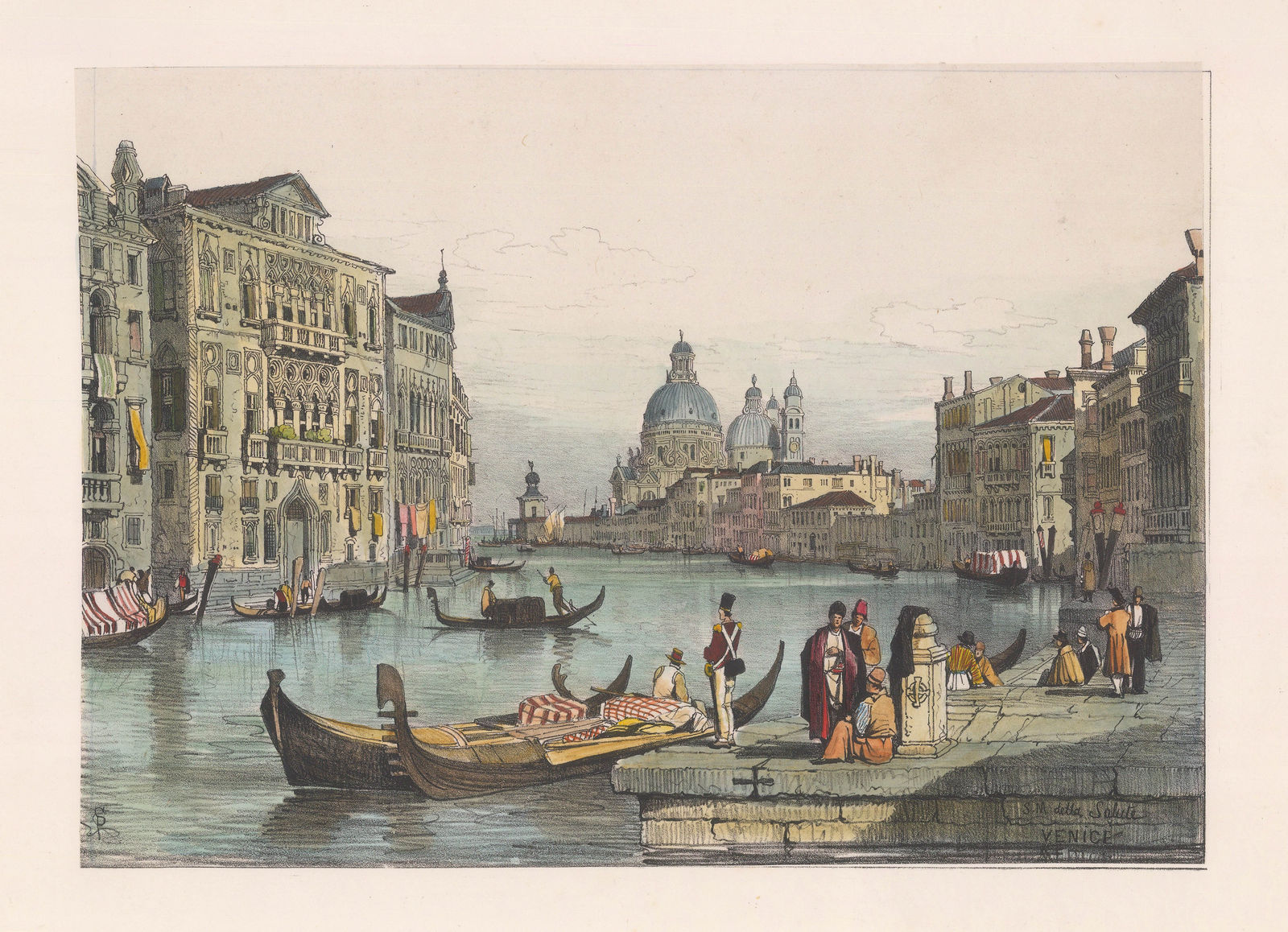Samuel Prout, Italy - Venice, Grand Canal, 1850