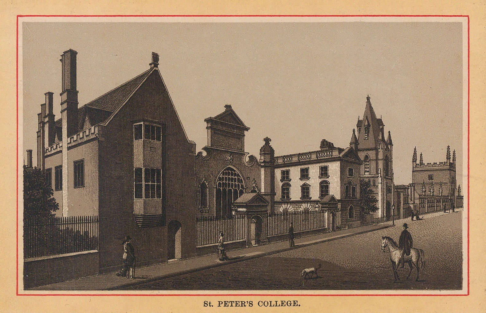 Charles Reynolds & Co., Cambridge University - Peterhouse, 1880 c.