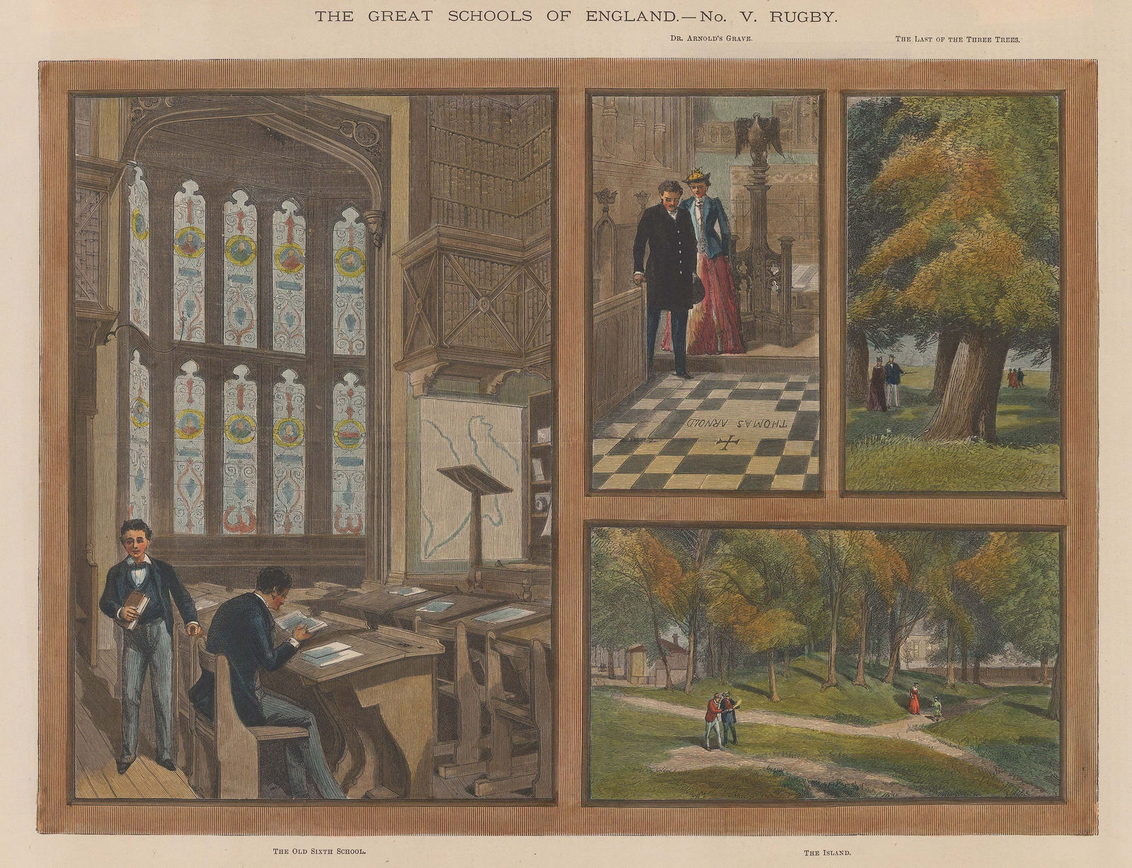 Illustrated London News (ILN), Rugby School, 1891