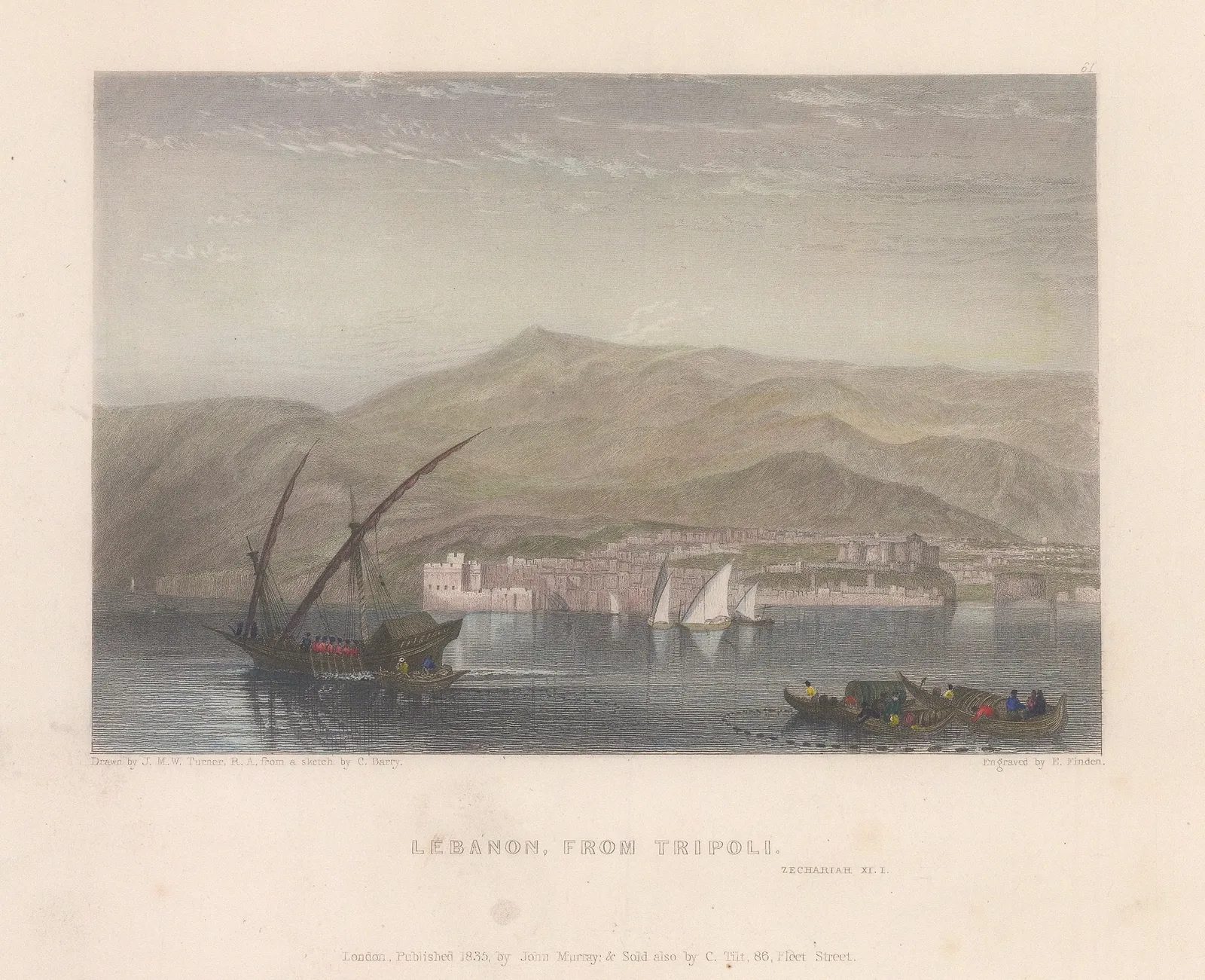 Archibald Fullarton, Lebanon - Tripoli, 1856