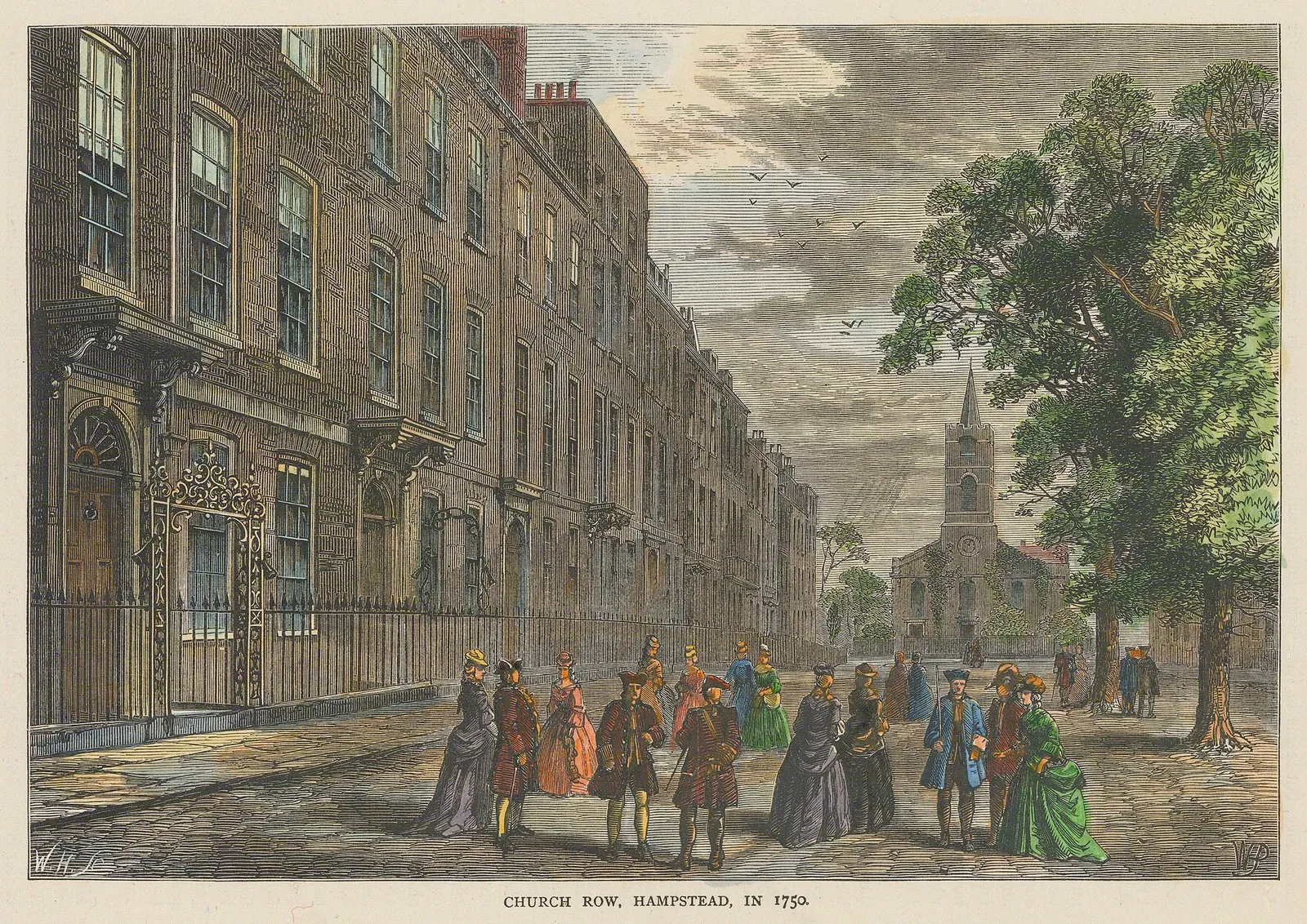 Old & New, London - Hampstead, 1880 c.