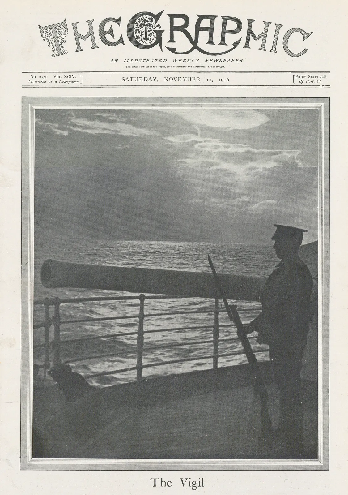 The Graphic Magazine, Royal Navy - WWI, 1916