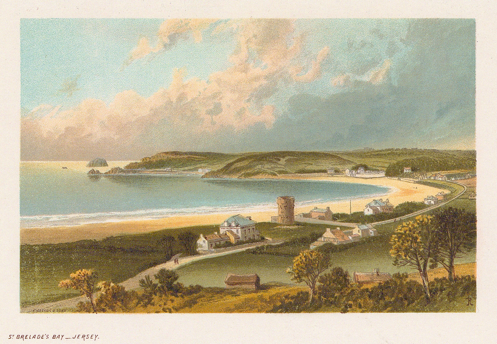 Thomas Nelson, Jersey - St Brelade's Bay, 1889