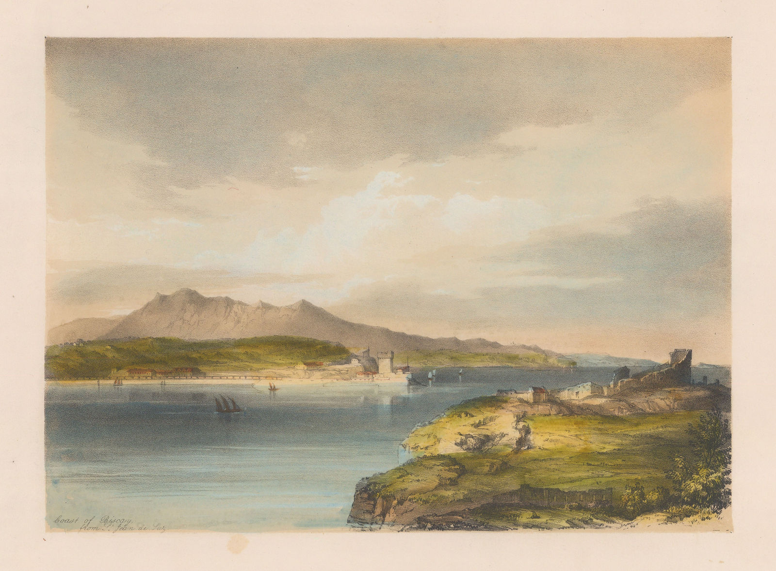 George Vivian, Spain - Bay of Biscay, 1838