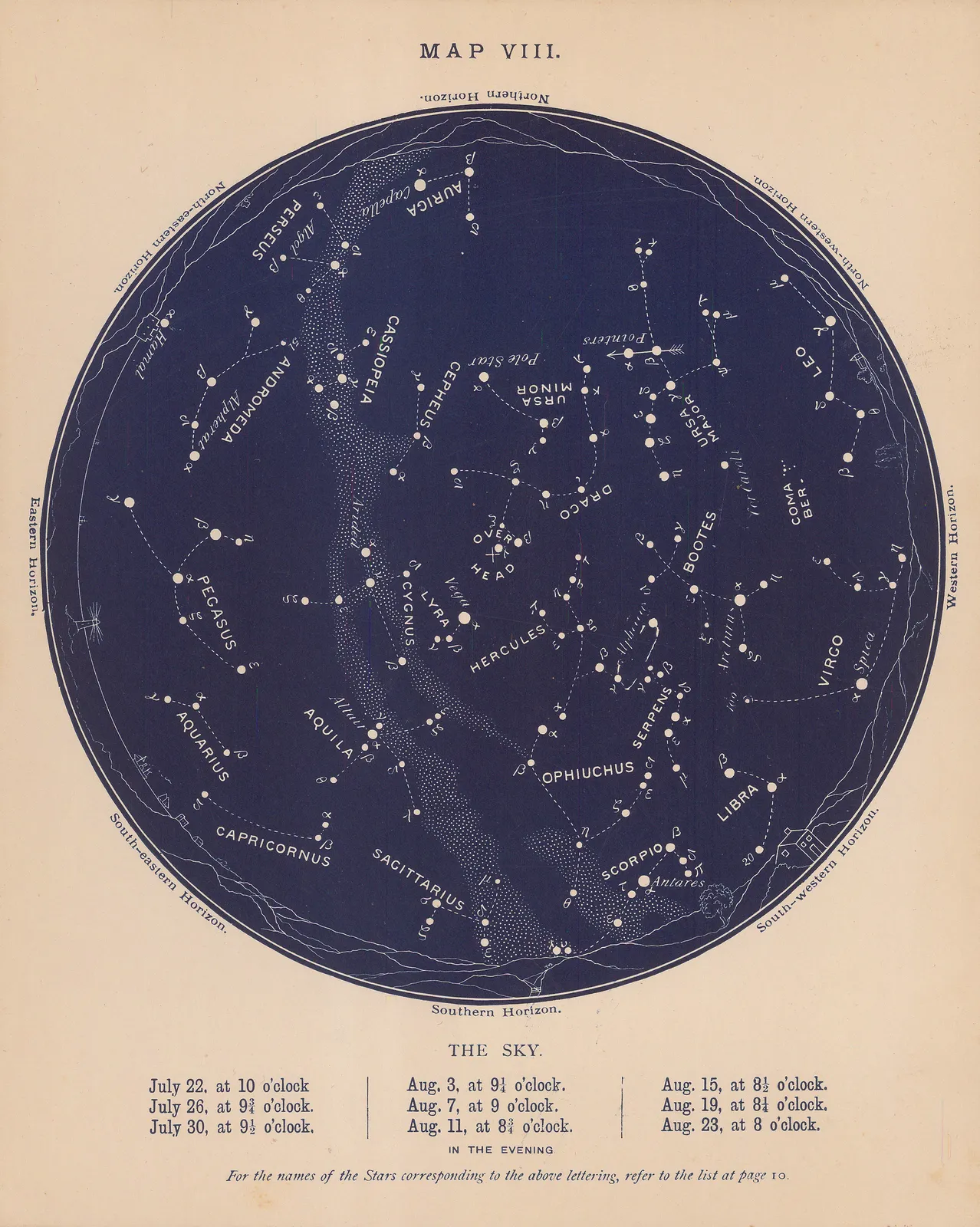 Richard Anthony Proctor, Stars for July & August, 1901