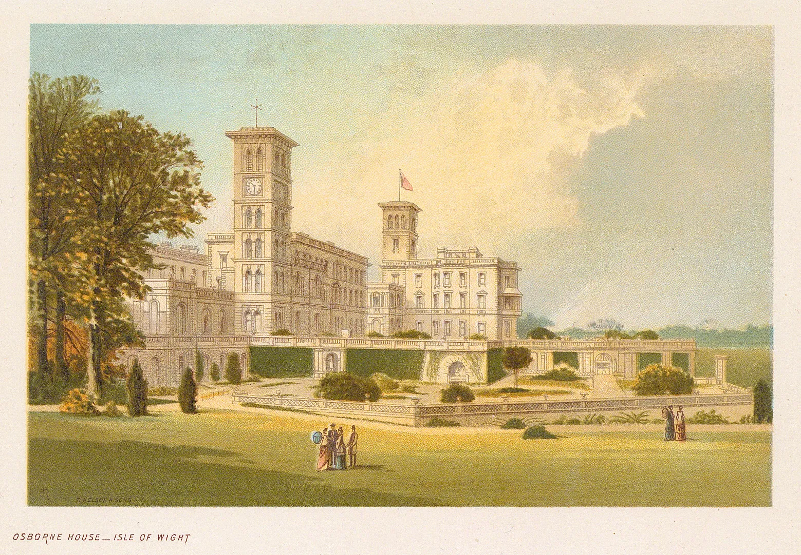 Thomas Nelson, Isle of Wight - Osborne House, 1889