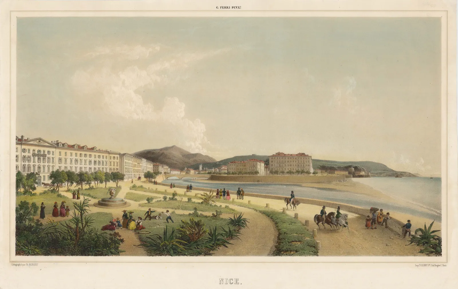 Phillipe Benoist, France - Nice, 1830 c.