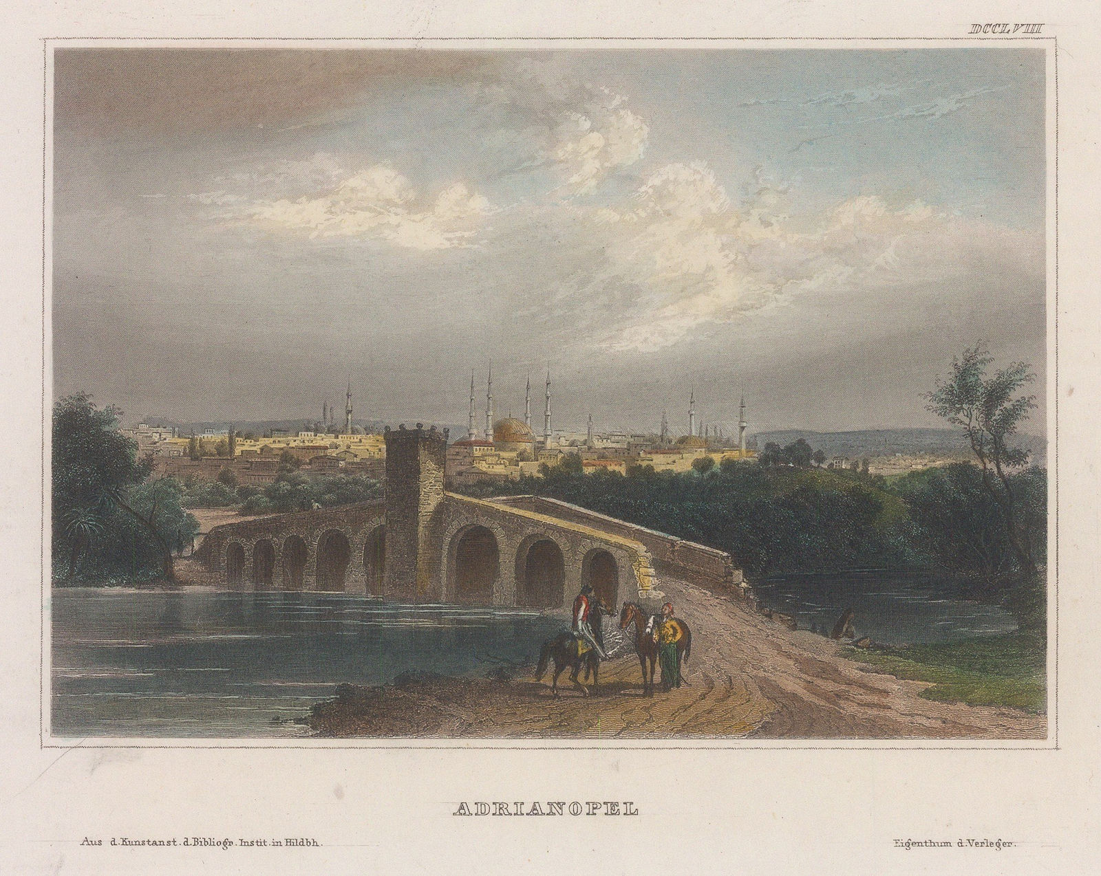 Hermann Meyer, Turkey - Edirne (Adrianople), 1857