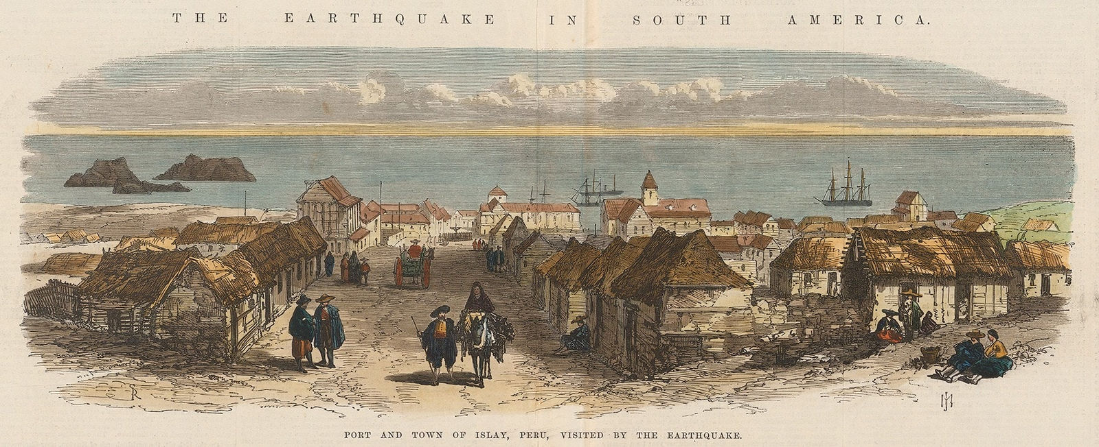 Illustrated London News (ILN), Peru - Punta Islay, 1868