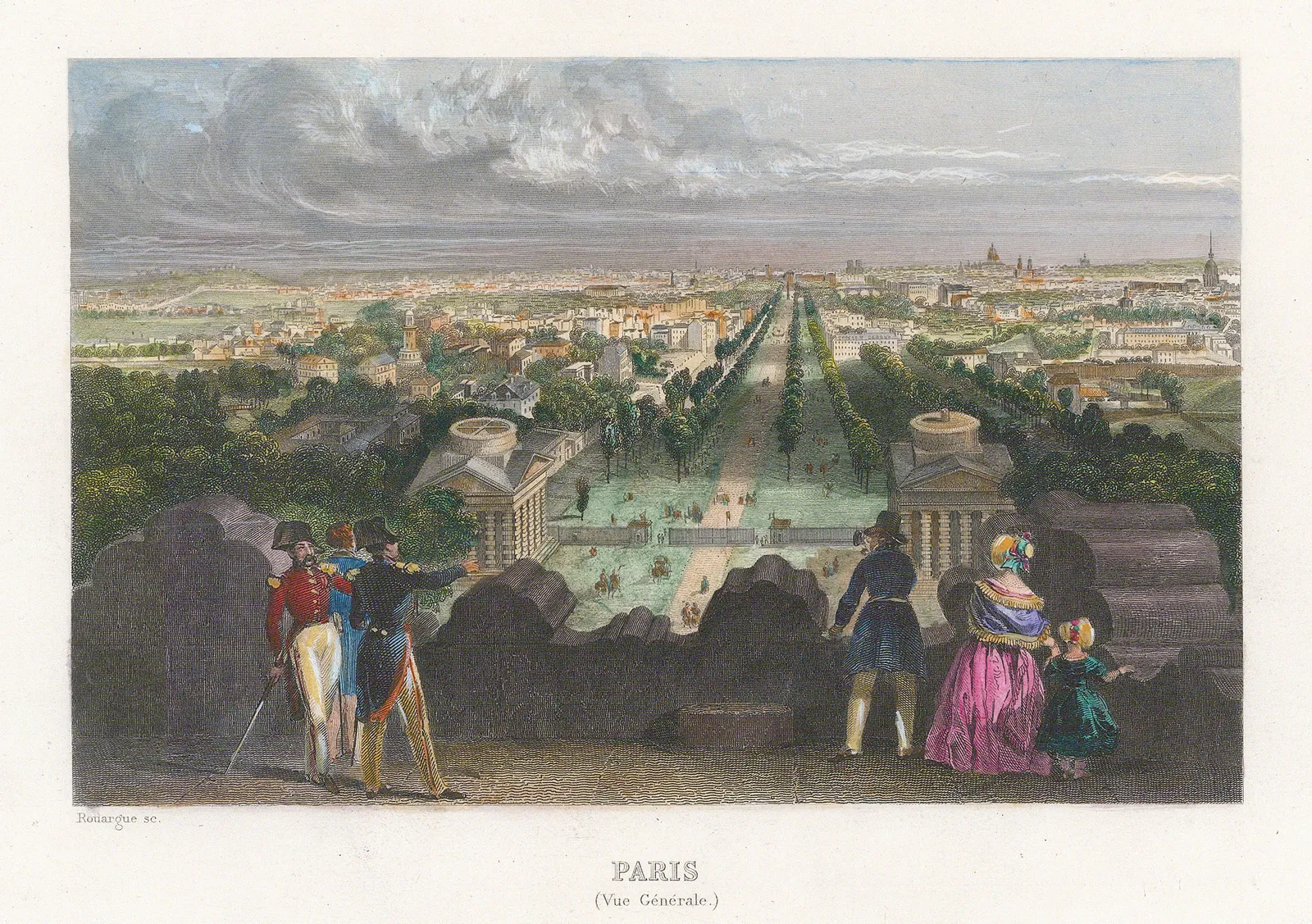 Conrad Malte-Brun, France - Paris, Champs-Élysées, 1841