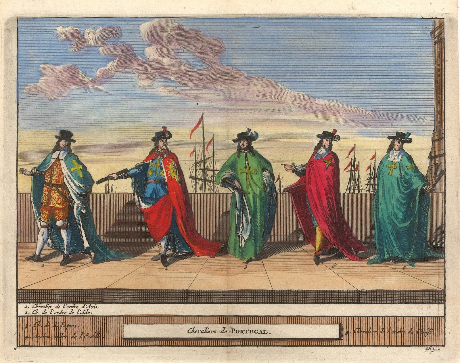 Pieter Van der Aa, Portugal - Knights, 1727