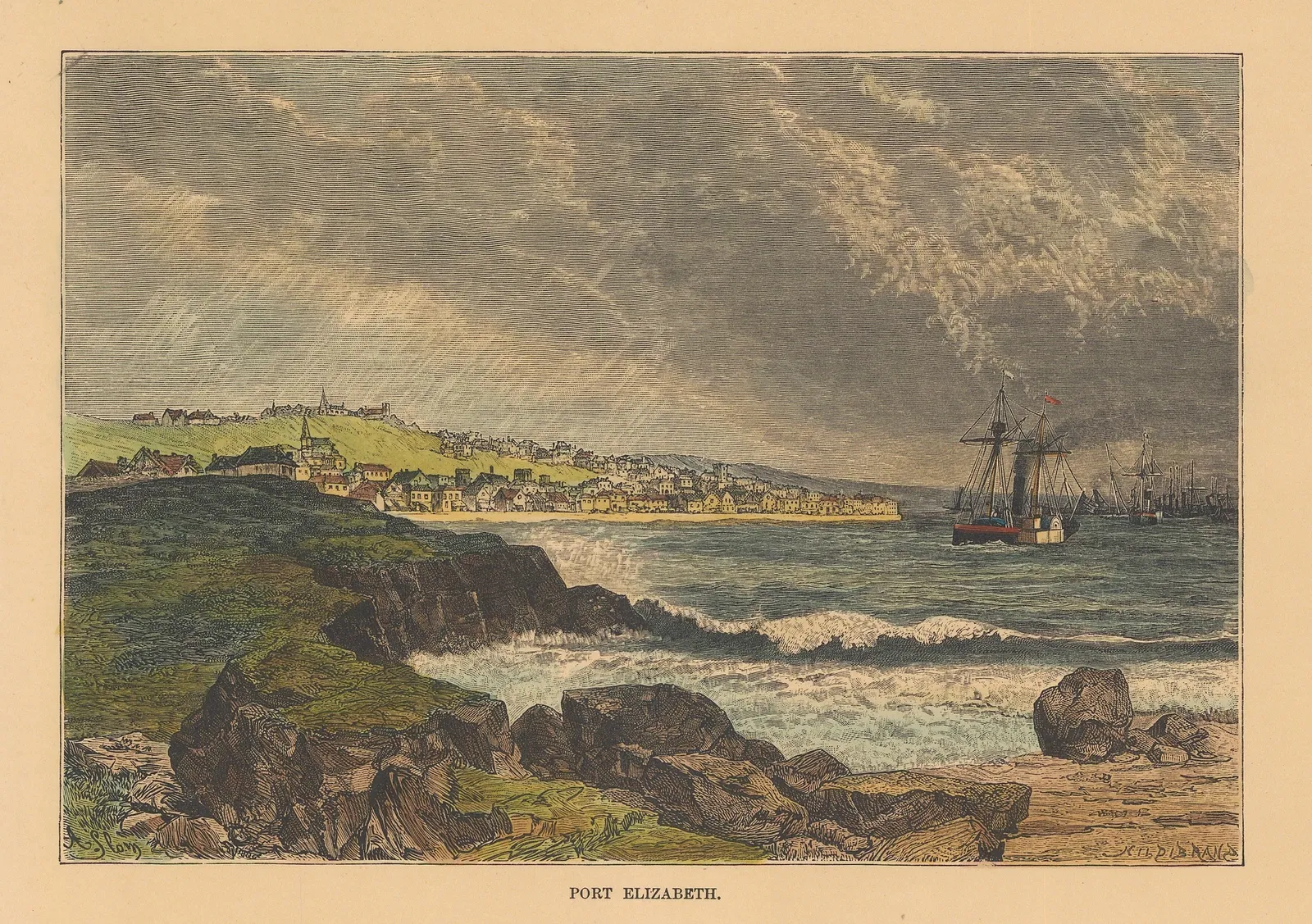 Jean Jacques Élisée Reclus, South Africa - Port Elizabeth, 1894