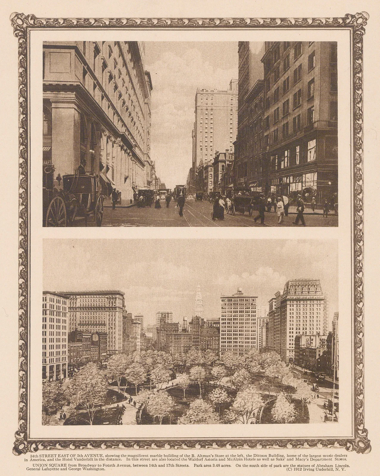Clement Souhami, New York City - Union Square, 1914
