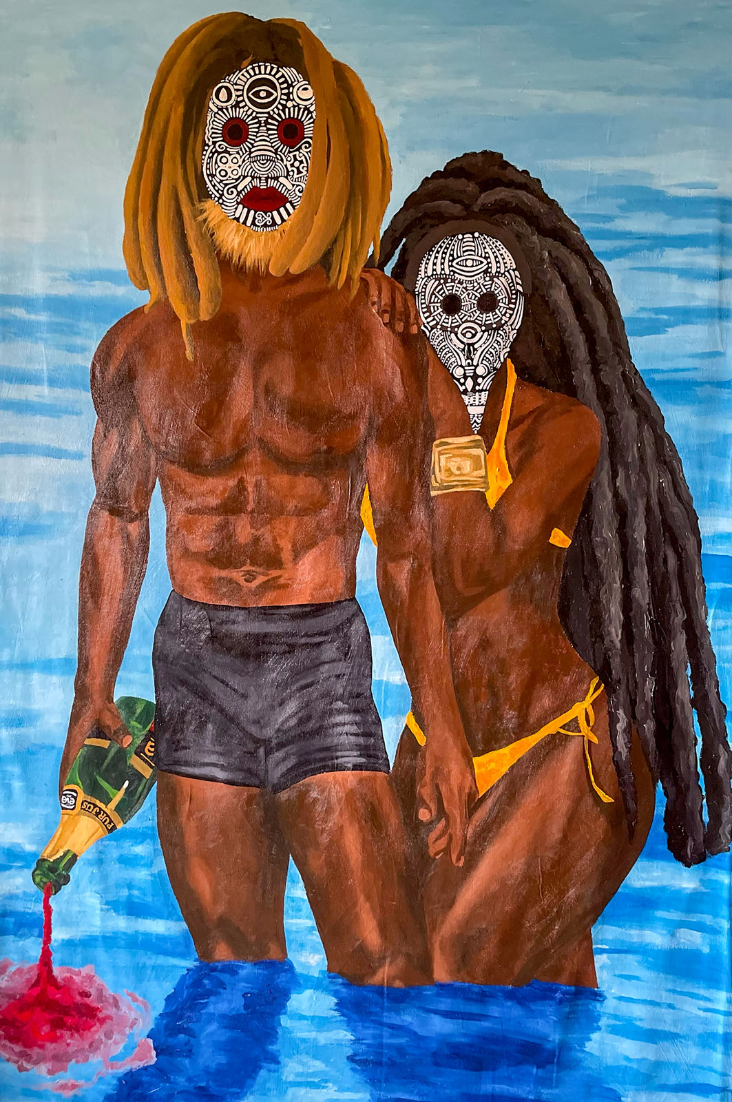 Oscar Korbla Mawuli Awuku, Old Wine New Wine, 2021