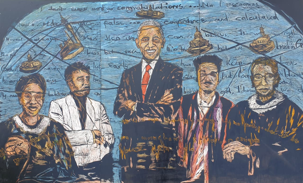 Senzo Shabangu, In Dedication, 2021