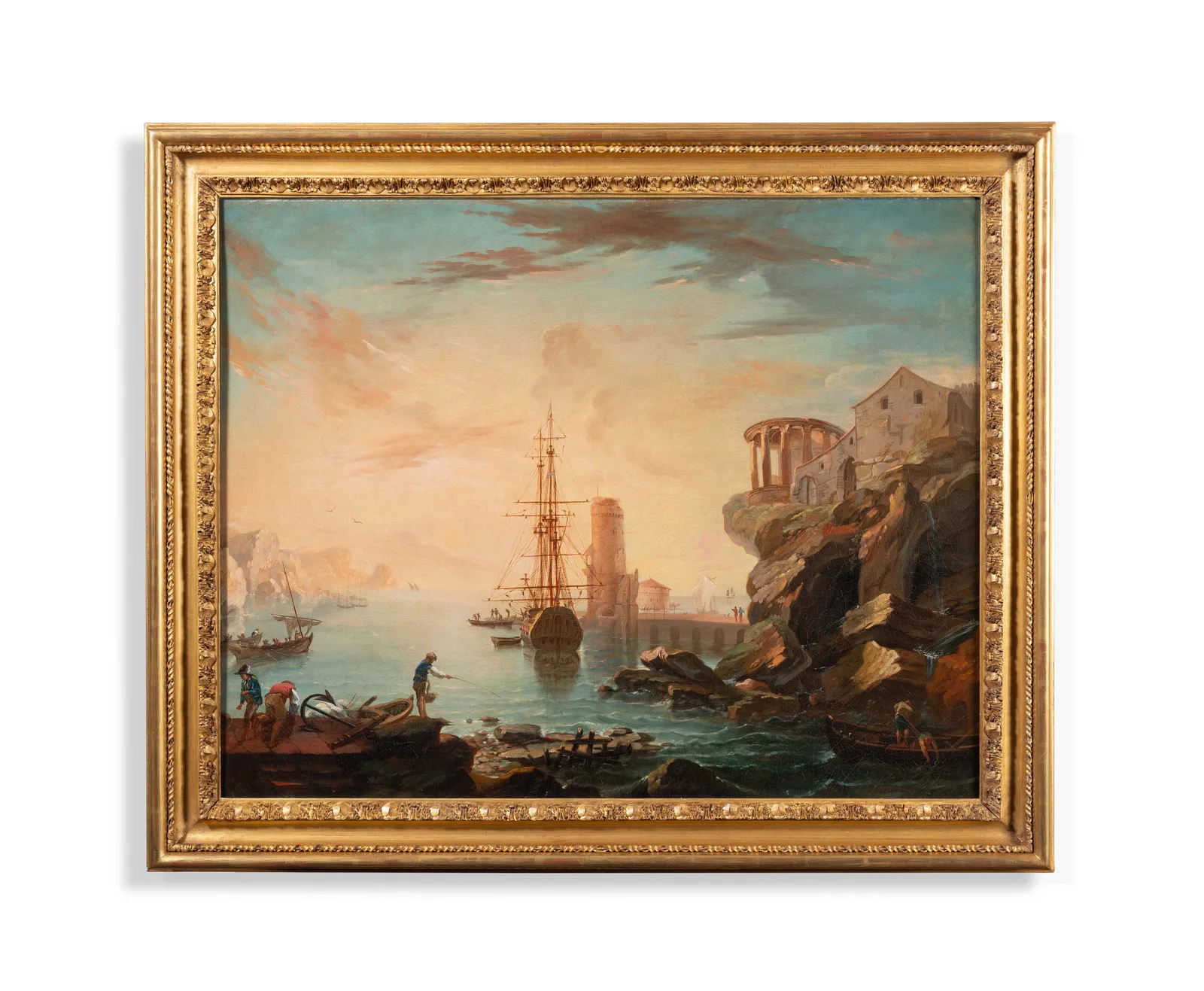 Circle of Charles-François Lacroix de Marseilles, A mediterranean port