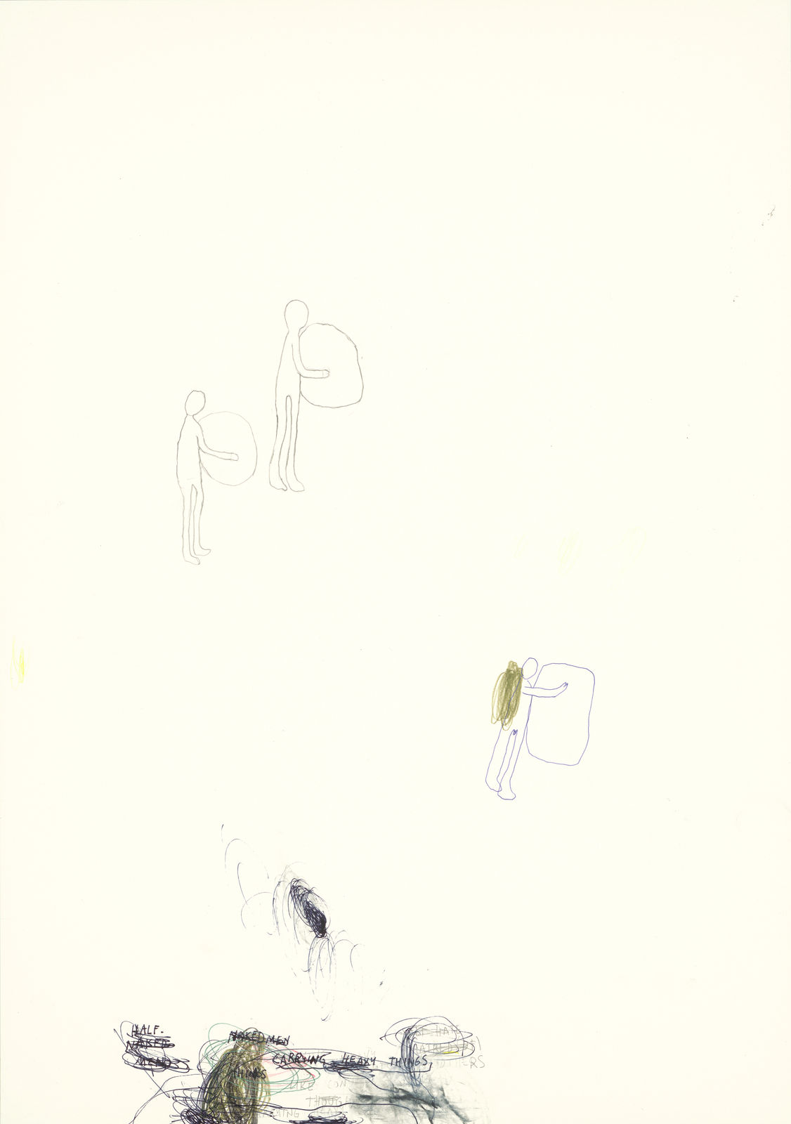 Gernot Wieland, Half Naked, 2024